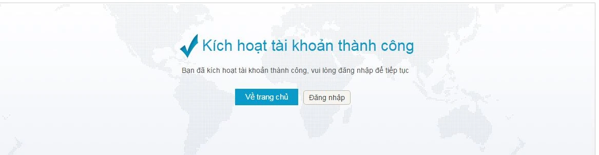 Kích hoạt tài khoản